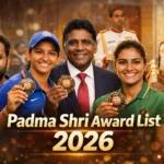 padma shri award list 2026